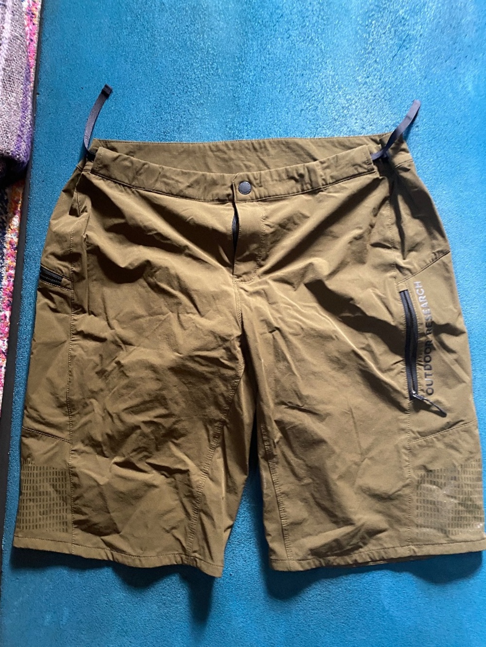 Khaki Bike Shorts Size 16